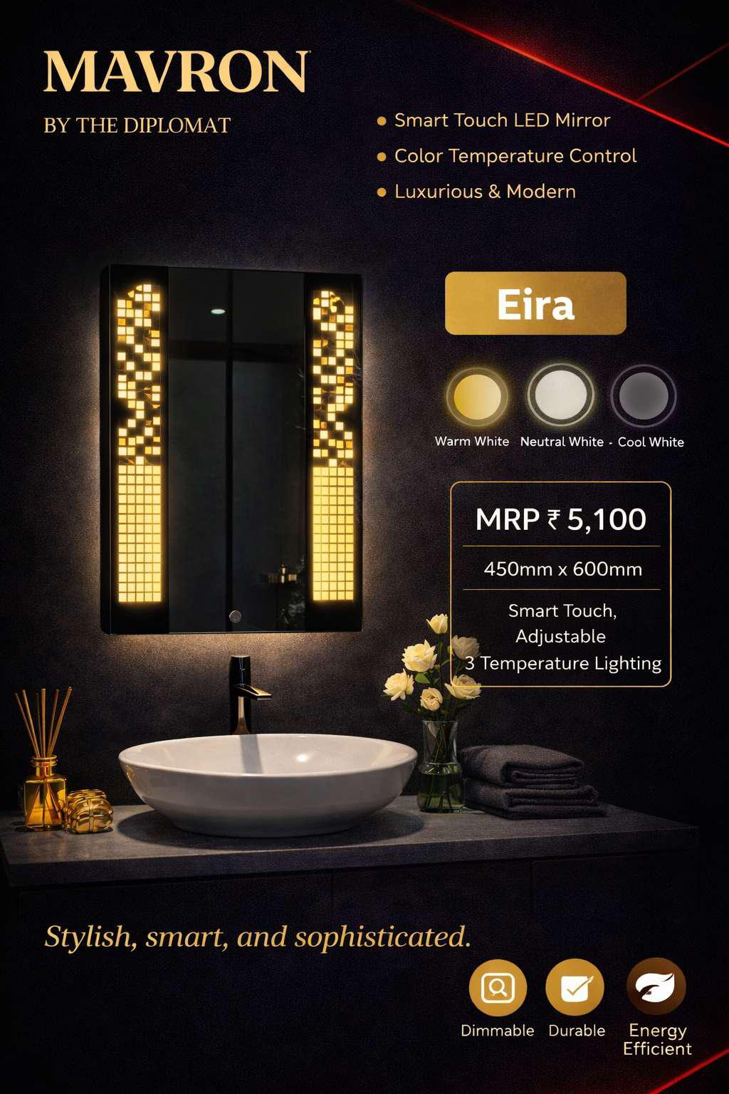 img52 MAVRON Eira Smart LED Mirror - Image 1