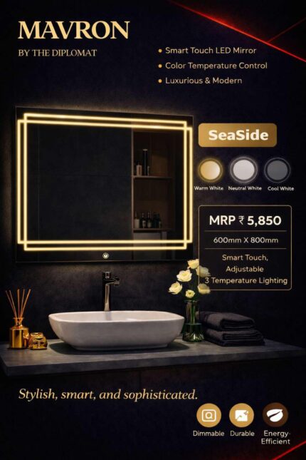 MAVRON SeaSide Smart LED Mirror